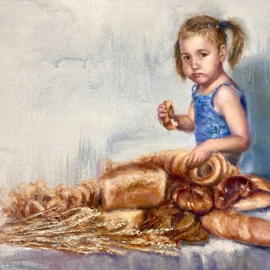 Painting for sale online - Bread Festival