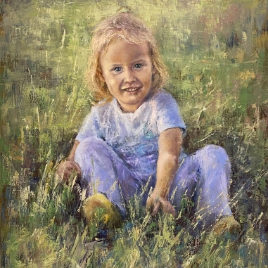 Painting for sale online - Summer at the dacha