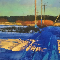 Painting for sale online - Winter sun