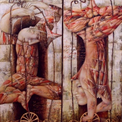 Painting for sale online - Stuntman