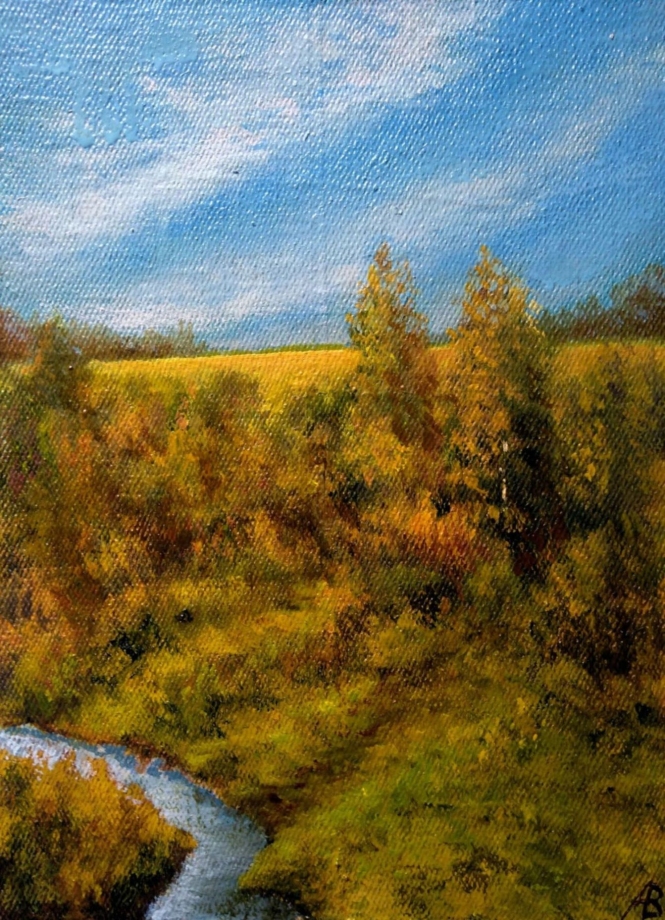 Painting for sale online - The Autumn Languor