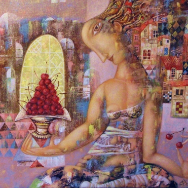 Painting for sale online - Cherry morning