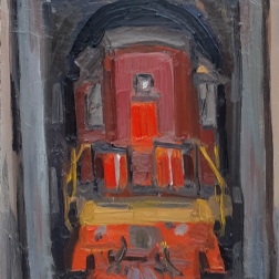 Painting for sale online - Locomotive