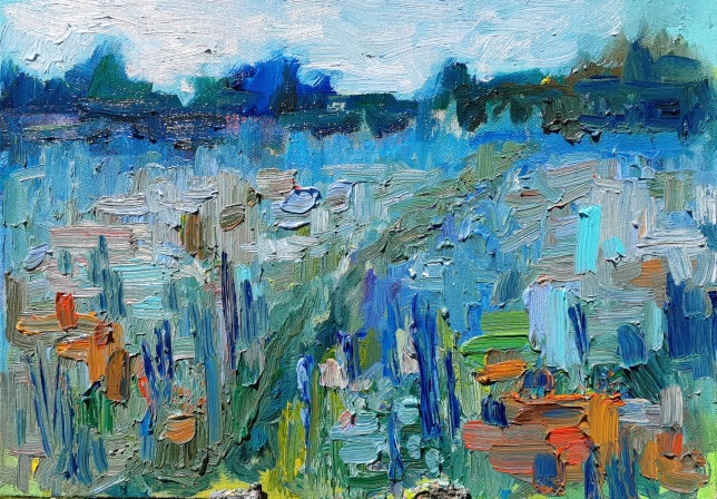 Painting for sale online - At the meadow
