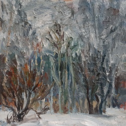Painting for sale online - Forest at spring