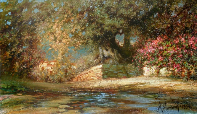 Painting for sale online - Southern landscape