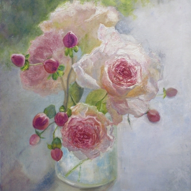 Painting for sale online - Bouquet of roses
