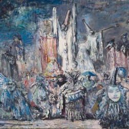 Painting for sale online - Night of Fools. Dancing in the Swamp