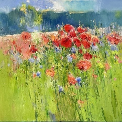 Painting for sale online - Poppies