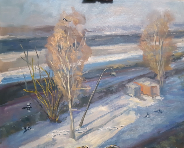 Painting for sale online - Outside life