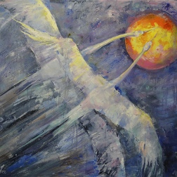 Painting for sale online - Joint flight.