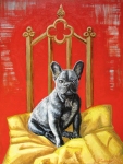 Painting for sale online - On the throne.