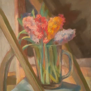 Painting for sale online - Hyacinths