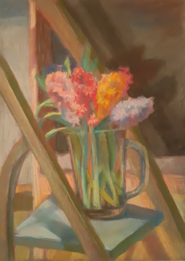 Painting for sale online - Hyacinths