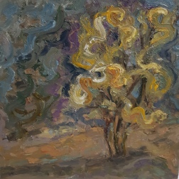 Painting for sale online - Willow tree in the wind
