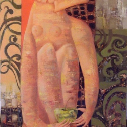 Painting for sale online - Paradise apple