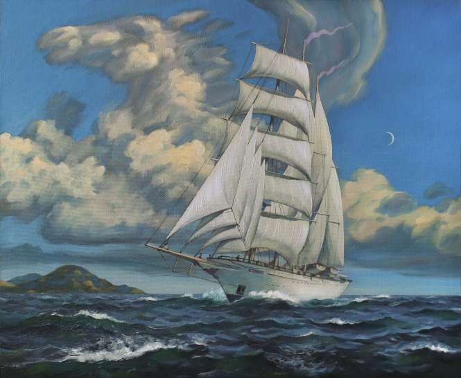 Painting for sale online -  FULL SAIL