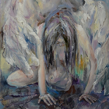 Painting for sale online - Return of the Angel
