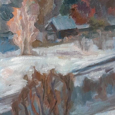 Painting for sale online - Waiting for the spring