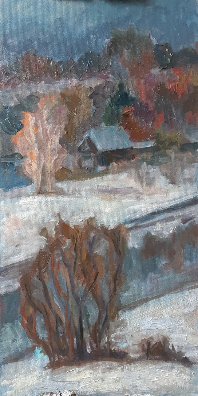 Painting for sale online - Waiting for the spring