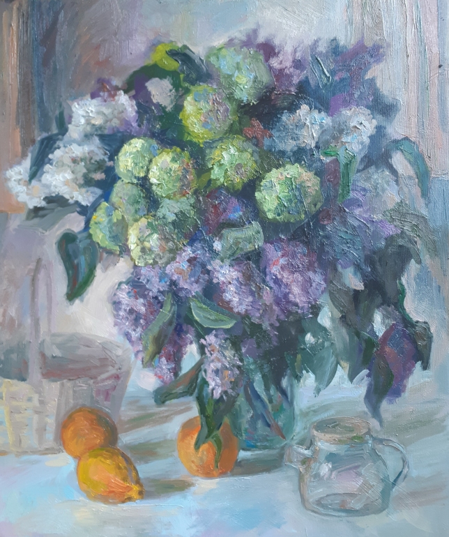 Painting for sale online - Lilac #2