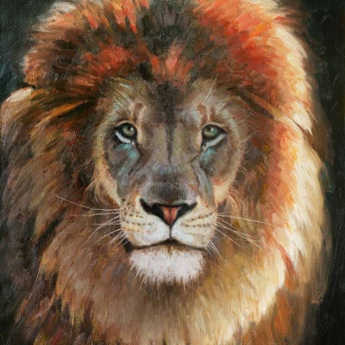 Painting for sale online - Mane like fire