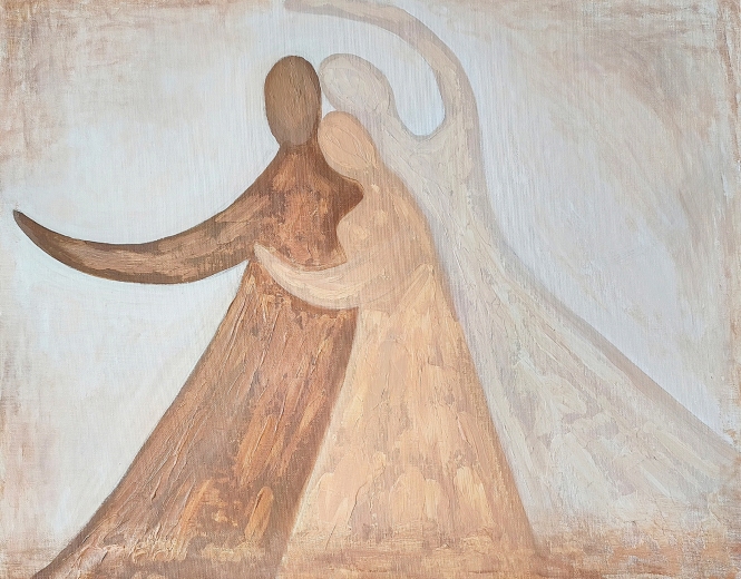 Painting for sale online - Friendship