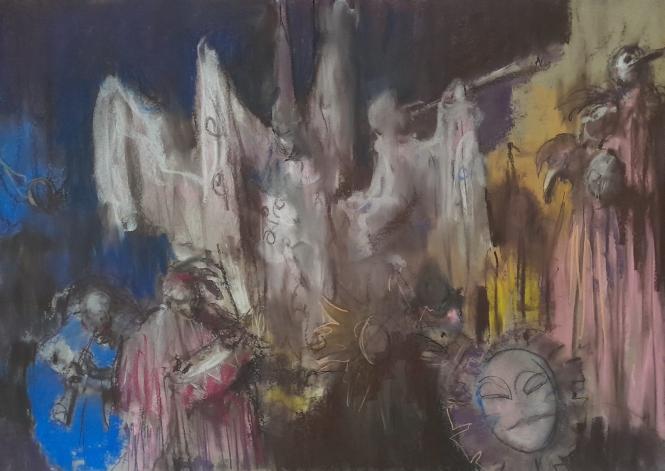 Painting for sale online - Carnival