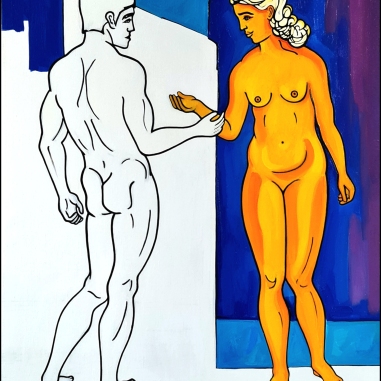 Painting for sale online - Muse