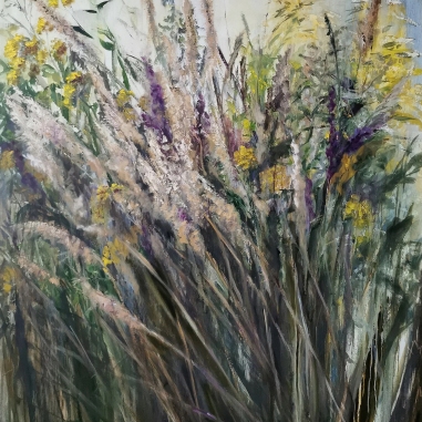 Painting for sale online - The scent of autumn grasses
