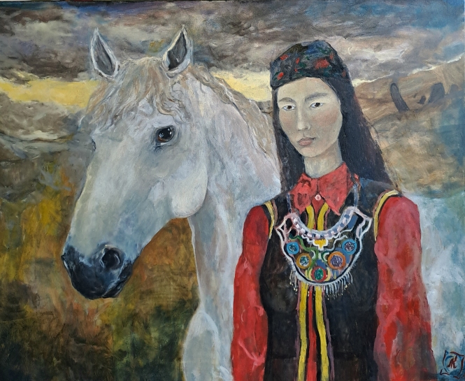 Painting for sale online - Steppe