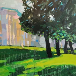 Painting for sale online - July in the Nizhniy