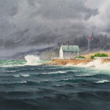 Painting for sale online - Guardians of the Shore