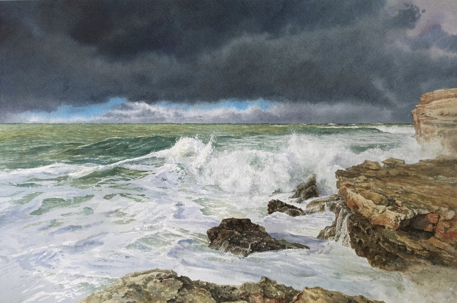 Painting for sale online - Eye of the Storm. Series 