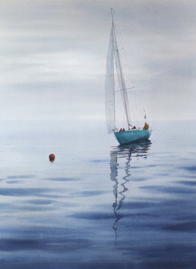 Painting for sale online - The Trial of the Calm