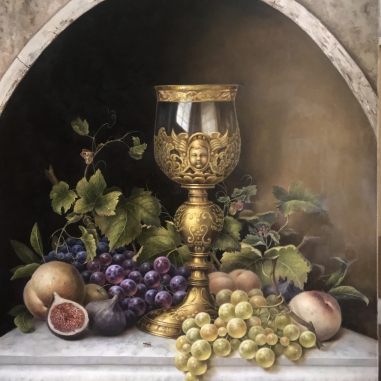 Painting for sale online - Golden bowl