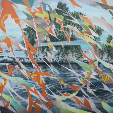 Painting for sale online - City noise