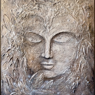 Painting for sale online - Light of Good Buddha