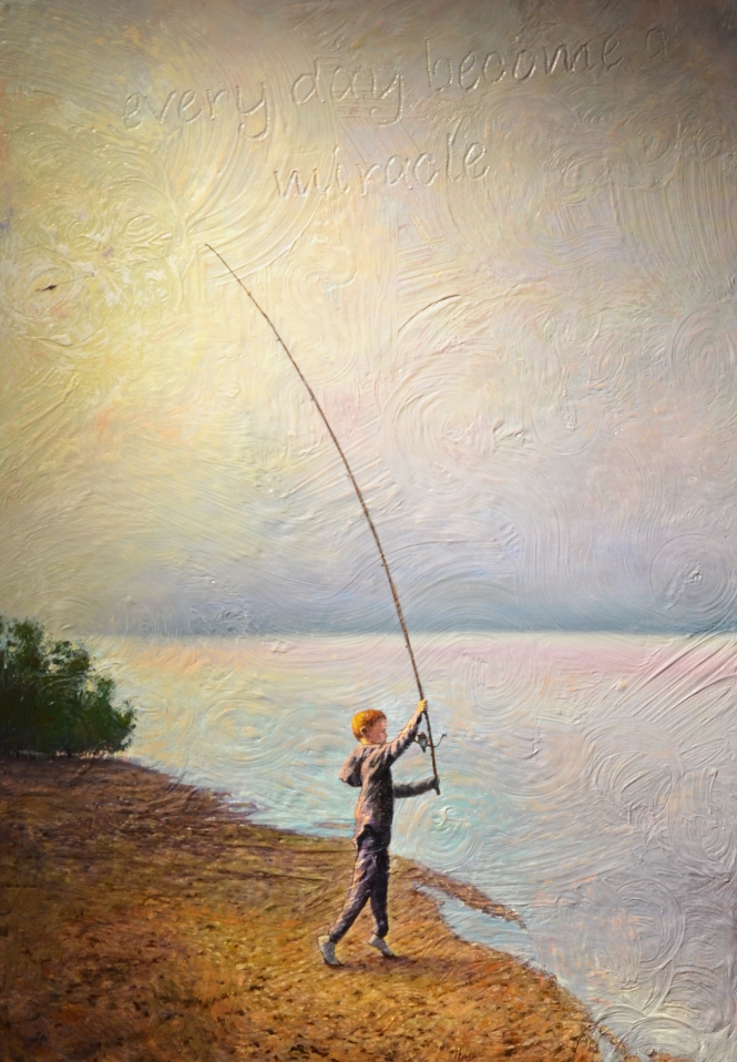 Painting for sale online - Every day becomes a miracle