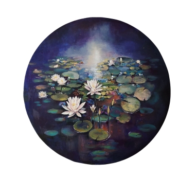 Painting for sale online - Nenuphars