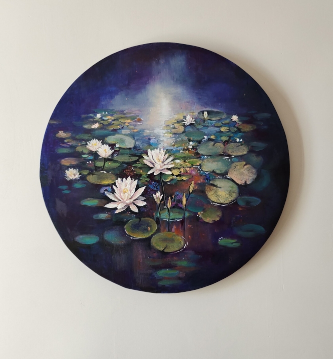 Painting for sale online - Nenuphars
