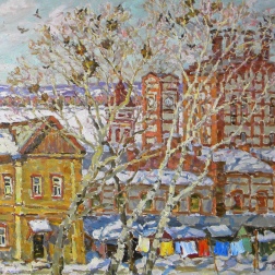 Painting for sale online - Springtime Samara.