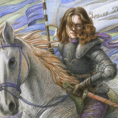 Painting for sale online - JEANNE D'ARC
