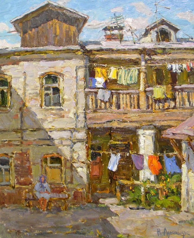 Painting for sale online - The Old House in Samara.