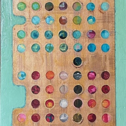 Painting for sale online - Punch Card of Life