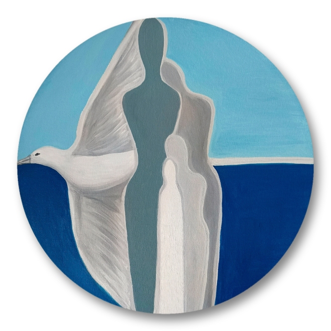 Painting for sale online - Time of peace.
