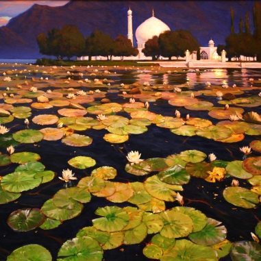 Painting for sale online - Om mani padme hum