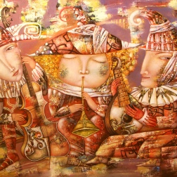 Painting for sale online - Musical plot
