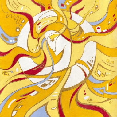 Painting for sale online - Awakening of a New planet