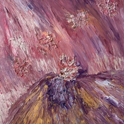 Painting for sale online - The rain of bloomy sakura